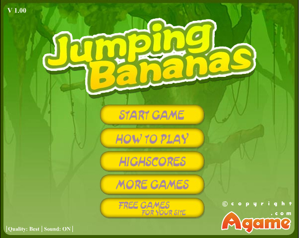 Jumping Bananas